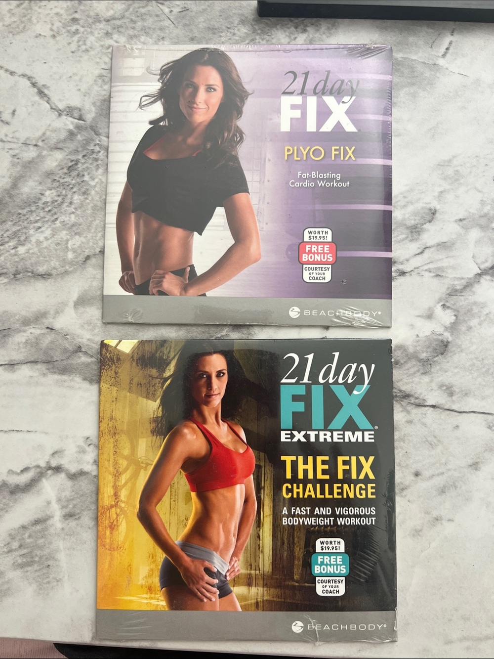 New Beachbody The Fix Challenge DVD Set of two